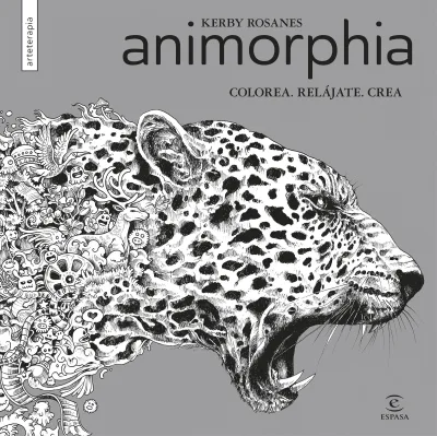 Леопард animorphia с дудлами