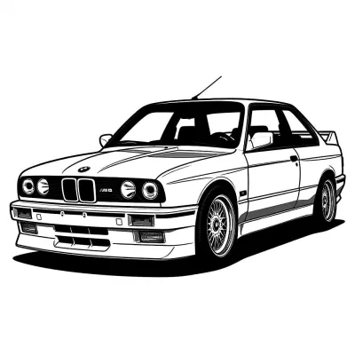 Автомобиль BMW M3 E30