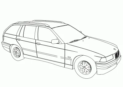 Автомобиль бмв е36 универсал
