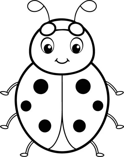 Божья коровка в очках