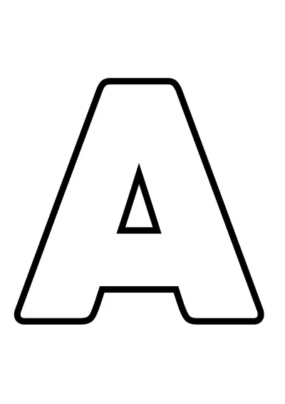 Буквы А