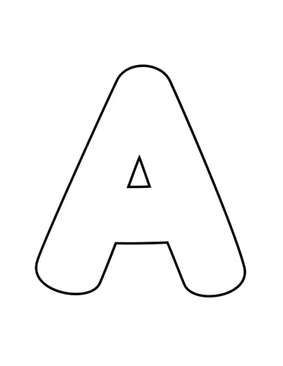Буквы А