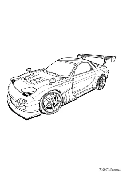 Спортивный автомобиль Мазда