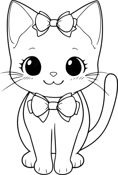 Детский котёнок