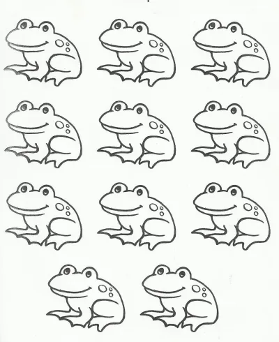 Лягушки с пятнышками на спине