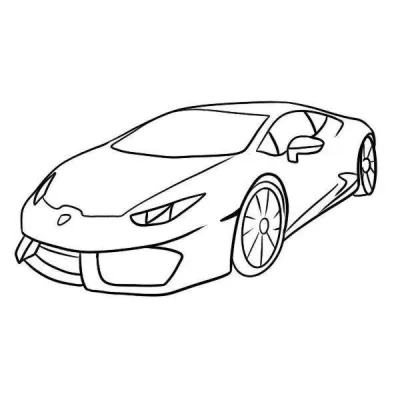 Спортивный суперкар Lamborghini Huracan