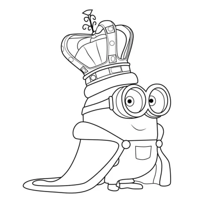 Король боб в короне
