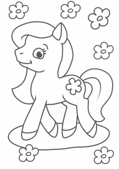Пони My Little Pony с цветком
