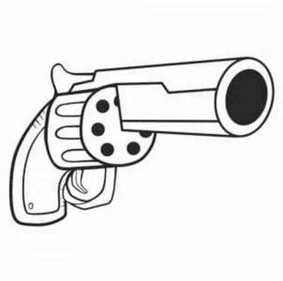 Револьвер с массивным барабаном