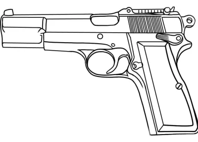 Пистолет browning hi-power