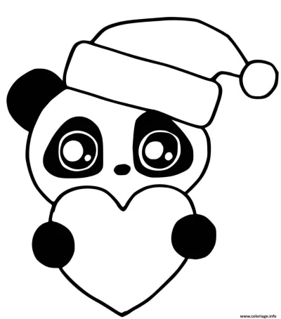 Новогодняя панда