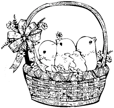 Пасхальная корзинка