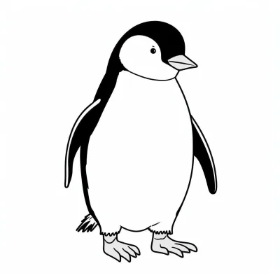 Императорский пингвин лист 5