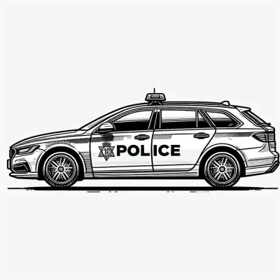 Полицейский автомобиль