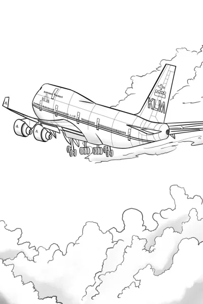 Пассажирский самолет Боинг 747