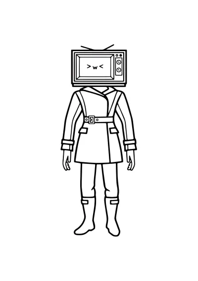 TV Woman в пальто