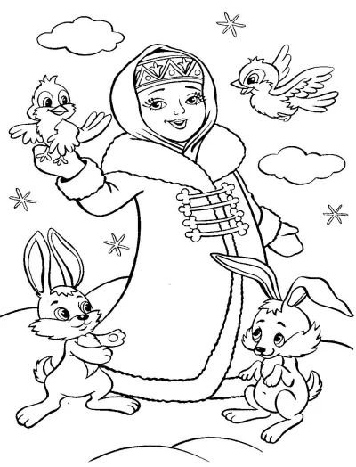 Снегурочка из сказки