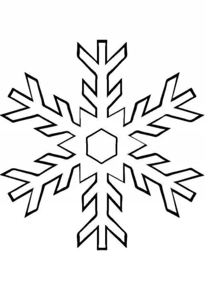 Новогодняя снежинка