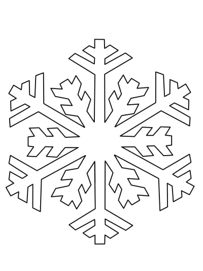Новогодняя снежинка