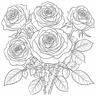 Красивые цветы с розами