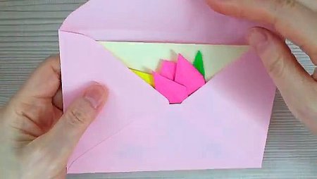 Оригами подарок бабушке на день рождения