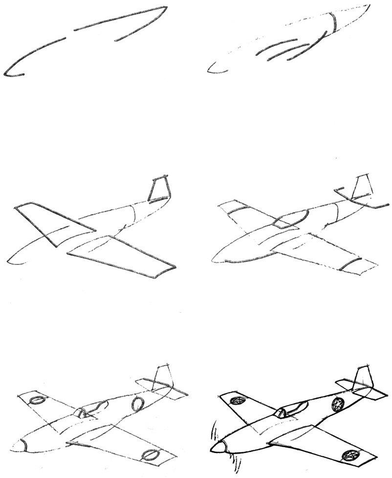 Видео как рисовать истребитель