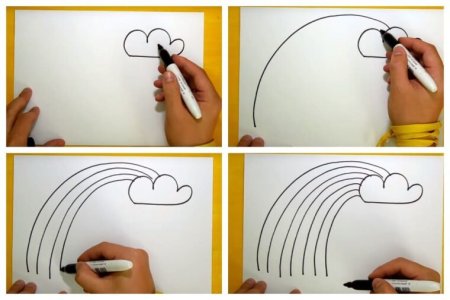 Радужные друзья рисуем карандашом и как нарисовать радужных друзей (53 фото) » Покажем как сделать аппликации и поделки своими руками