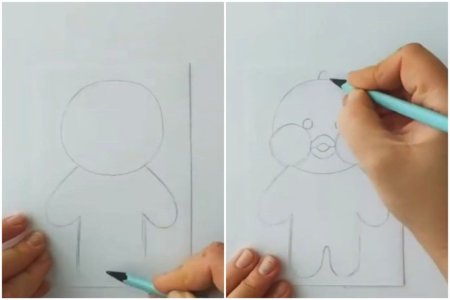 Как нарисовать утку лалафанфан