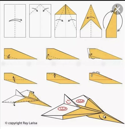 Как нарисовать бумажный самолетик (46 фото) » Идеи поделок и аппликаций  своими руками - Папикпро.КОМ