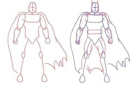 Рисунки супергероев карандашом