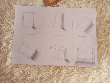 Рисование спичечного коробка