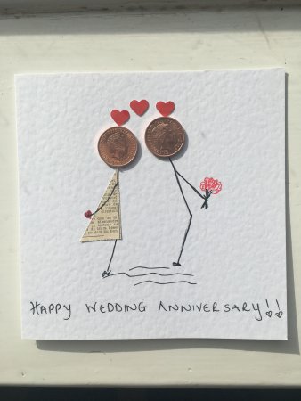 Идеи открыток на годовщину свадьбы